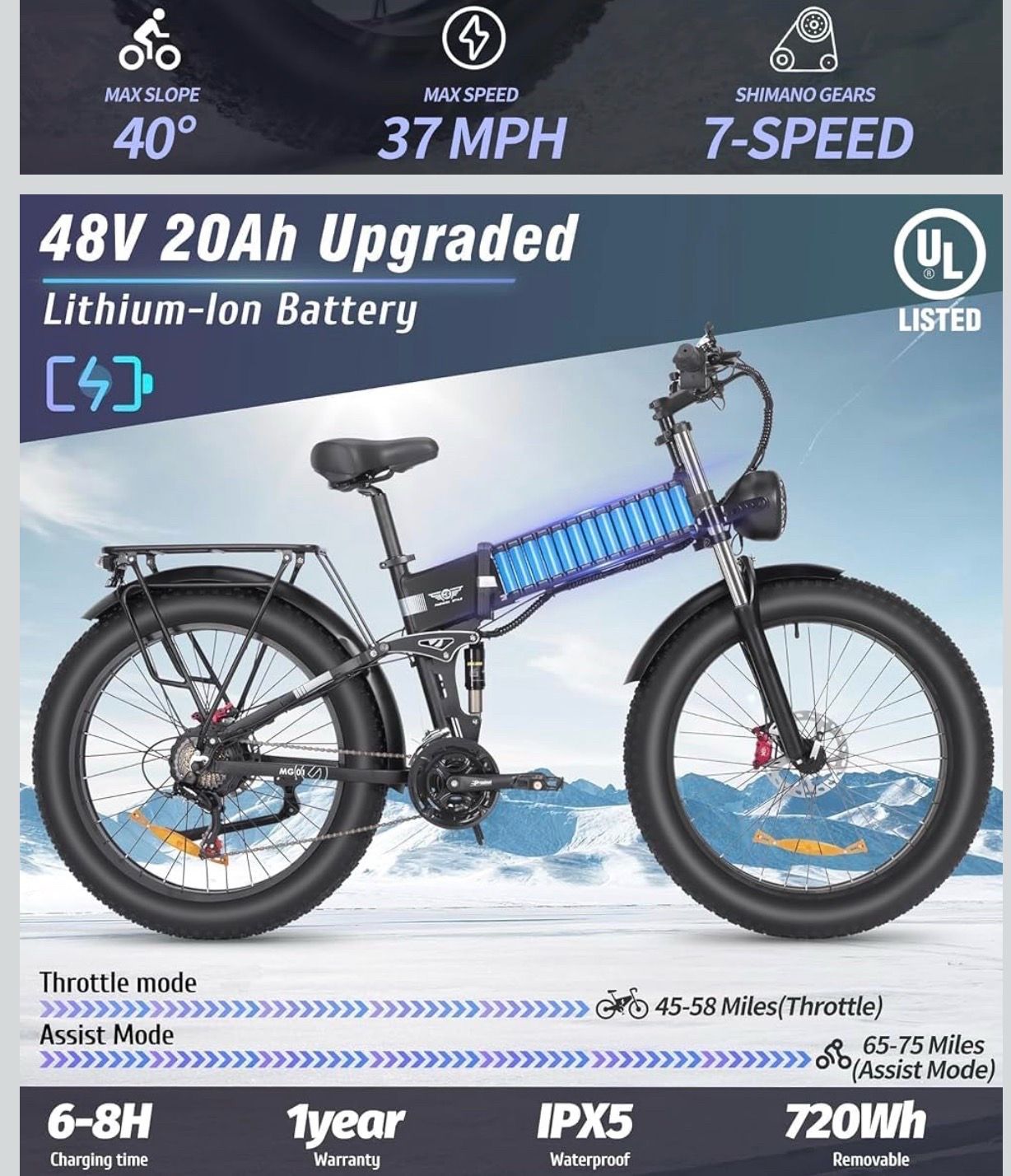 Folding Electric Bike - photo 3