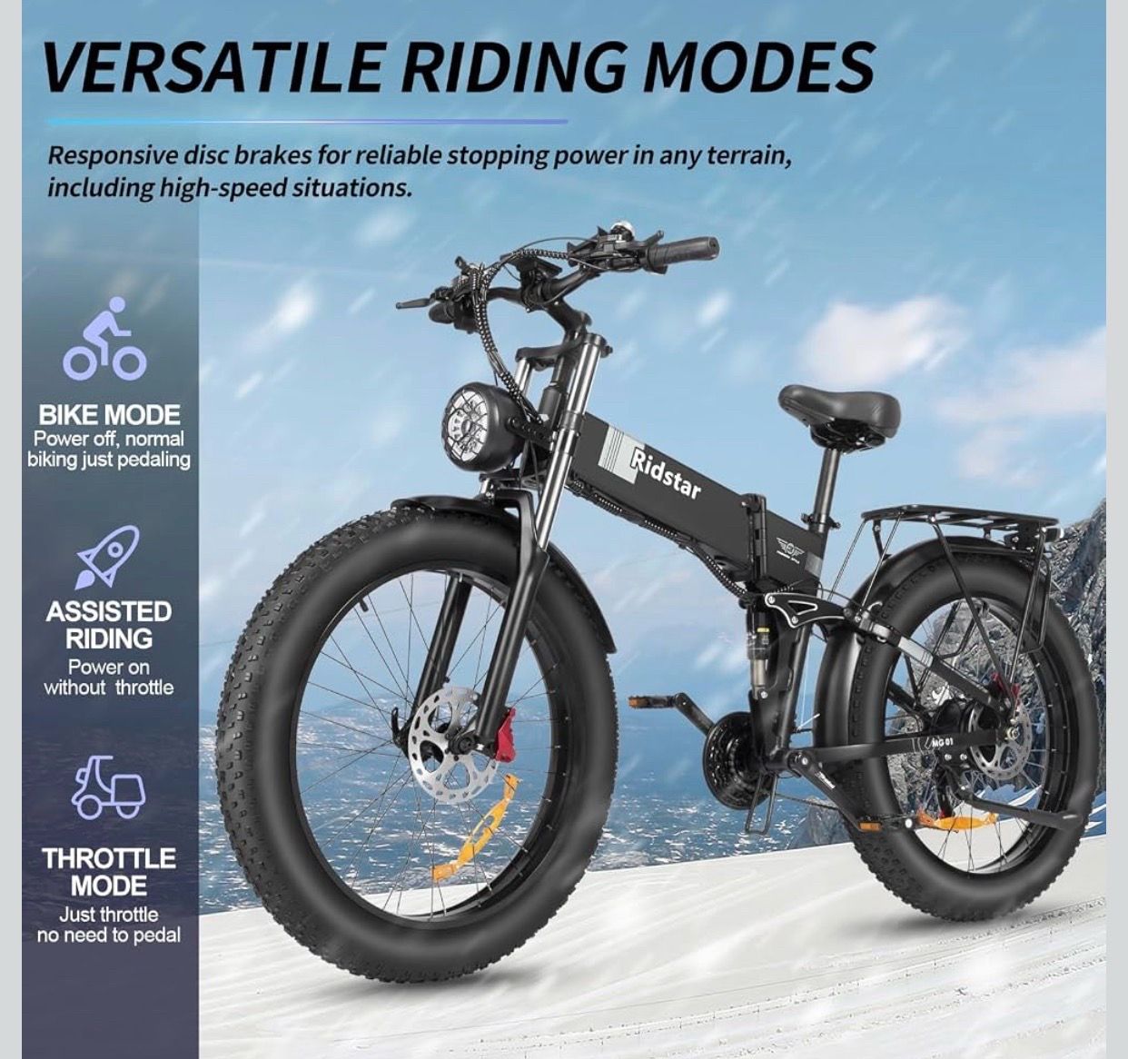 Folding Electric Bike - photo 4