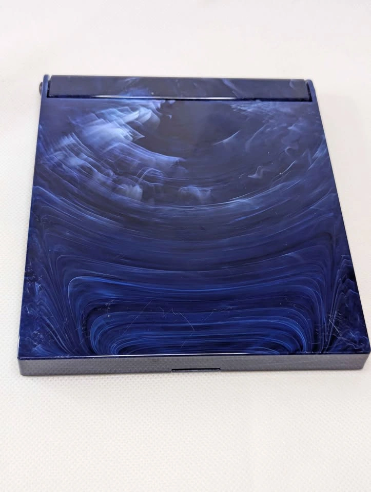 Estée Lauder Blue Marbled Acrylic Compact Mirror - photo 3