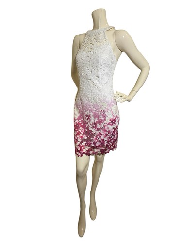 Lipsy London Floral Print Lace Dress - photo 4