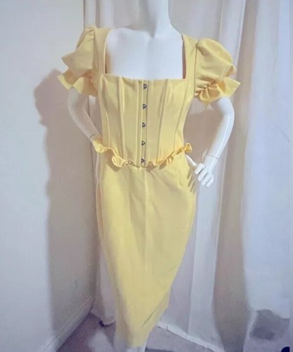 Lavish Alice 🍋🍸Lemon Sherbet Dress US 8 - photo 2