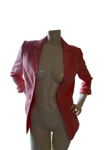 Wallis Peach Pink Blazer With Silver Buttons US 6 - photo 3