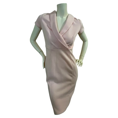 NWT Bodycon Collar Dress Blush Small - photo 4