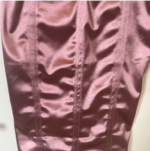 NWT City Lux Pink Satin Bodycon Pencil Dress M - photo 5