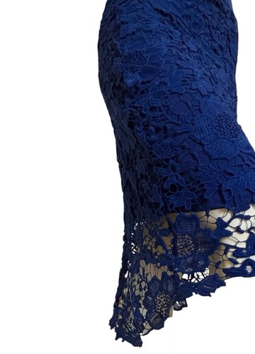 Electric Blue Lace Skirt/Top Set - photo 5