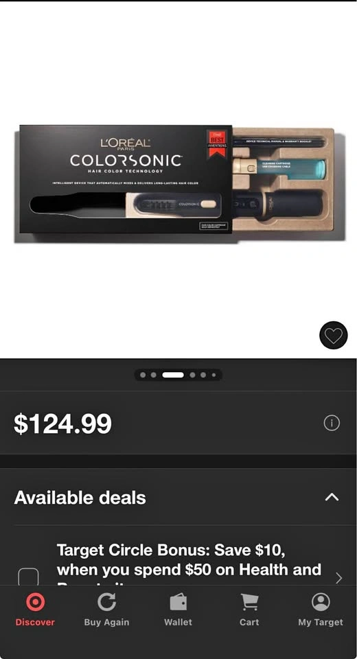 L’Oreal Colorsonic Hair Color Device
