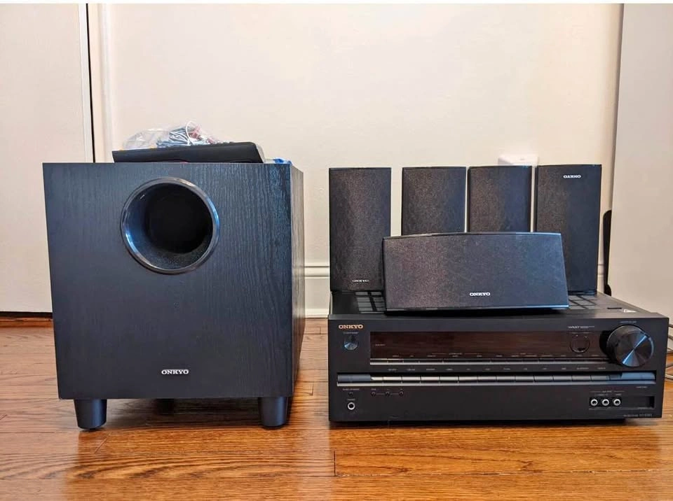 Onkyo HT-R393 5.1 Home Theater System | 4K HDMI | Bluetooth