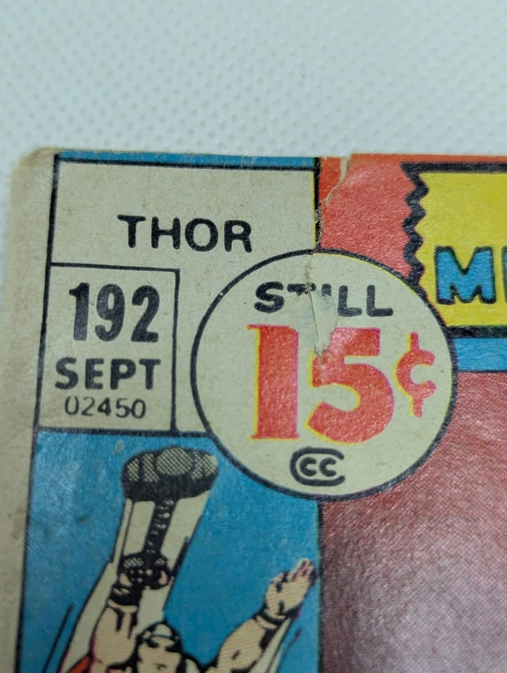 The Mighty Thor #192 (Sept 1971) Marvel Comics - photo 5