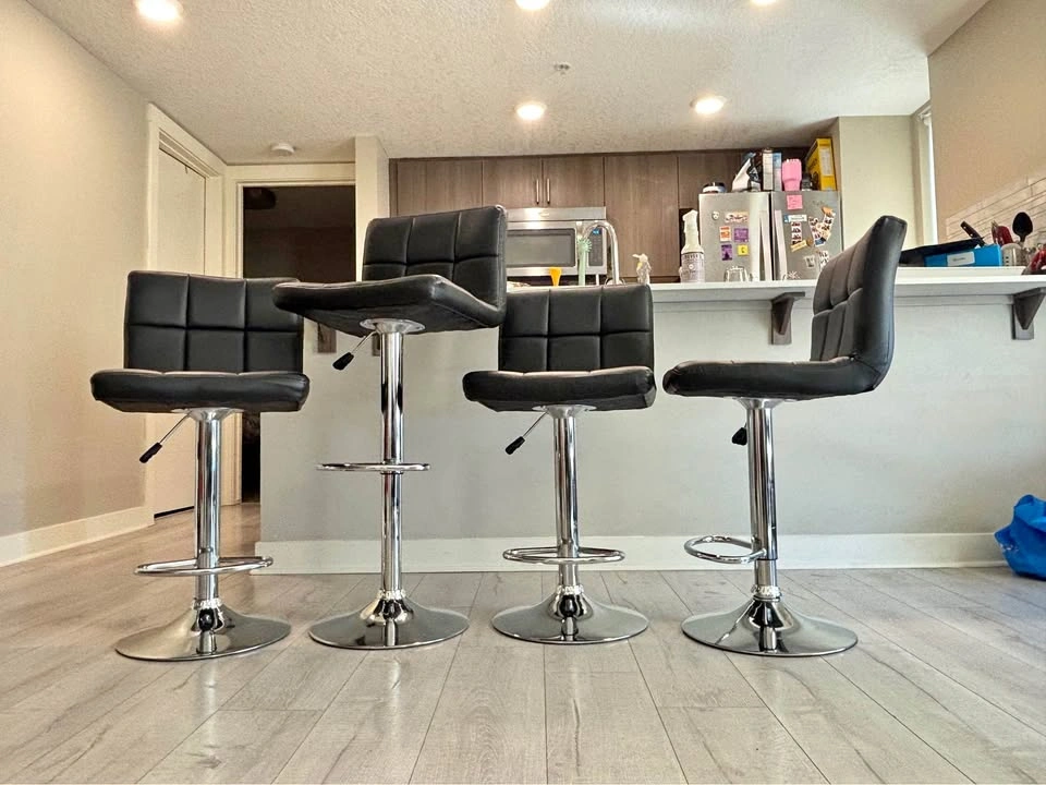 Barstools / Counter stools, set of 4