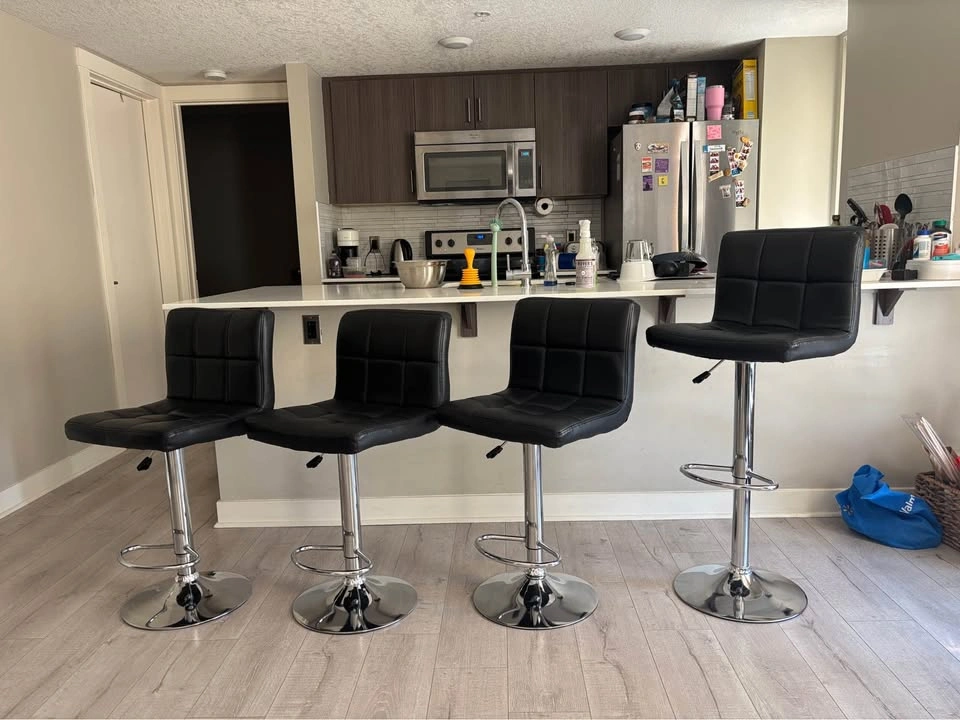 Barstools / Counter stools, set of 4 - photo 5
