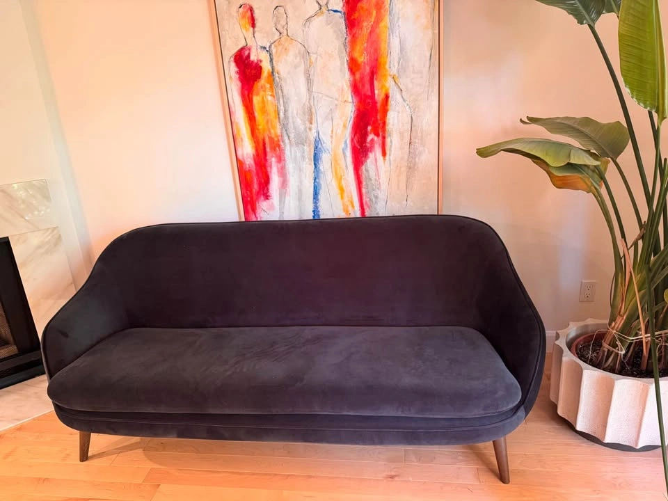 Elte mkt velvet sofa - photo 4