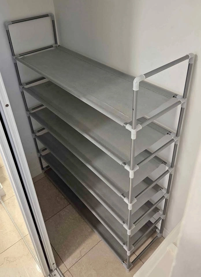 Shoe Rack/Storage - Light Gray