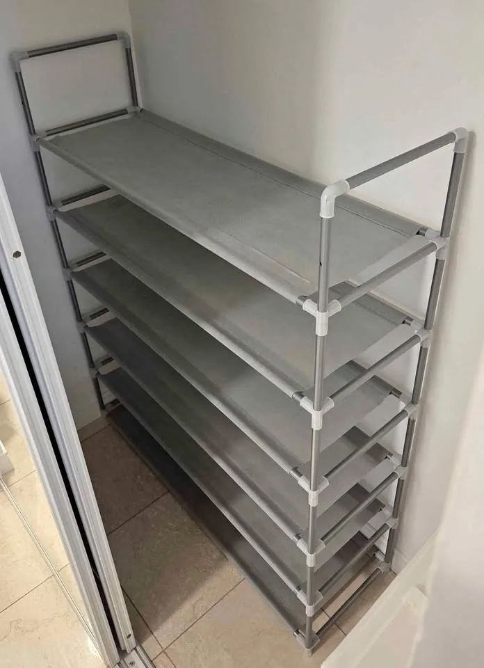 Shoe Rack/Storage - Light Gray