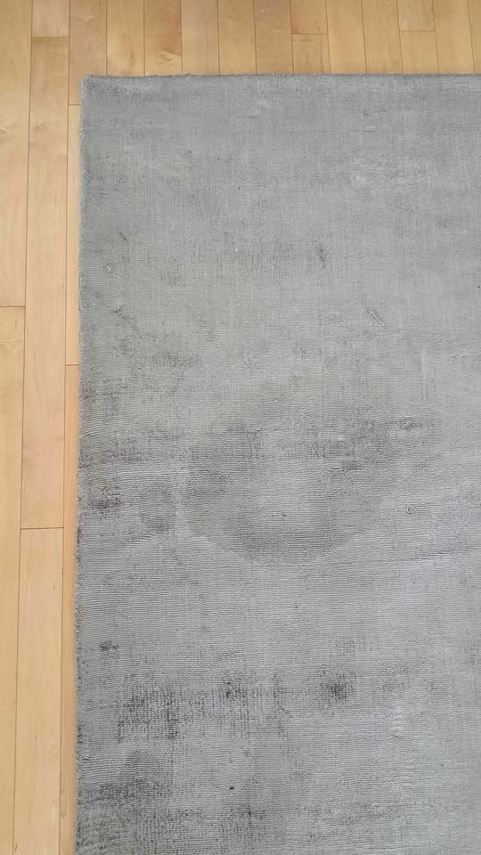 8x10 Light Gray Velvet Soft Rug - photo 3
