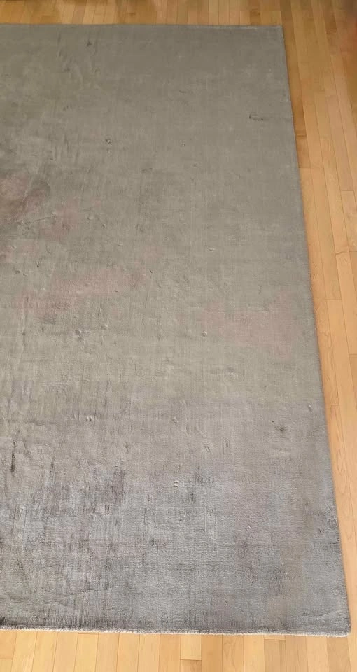 8x10 Light Gray Velvet Soft Rug - photo 4
