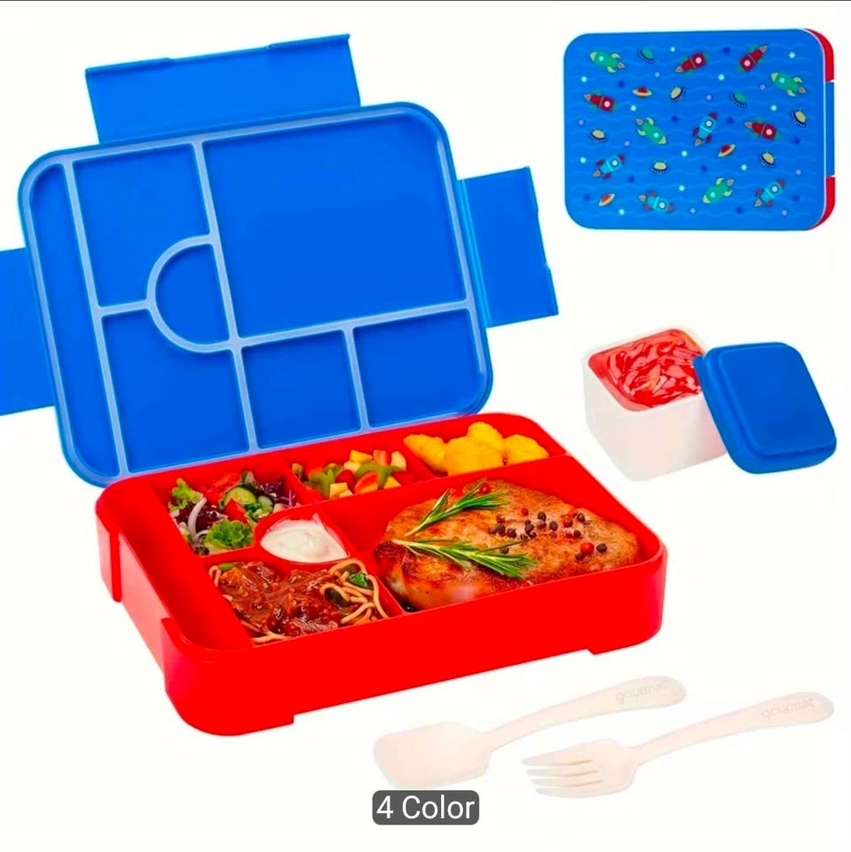 Large Capacity Leakproof Bento Lunch Box for School/Work - photo 2