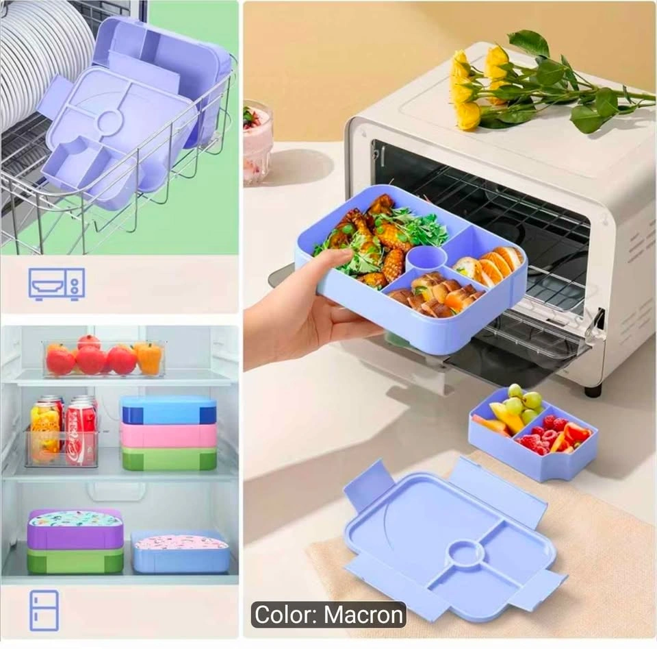 Large Capacity Leakproof Bento Lunch Box for School/Work - photo 5