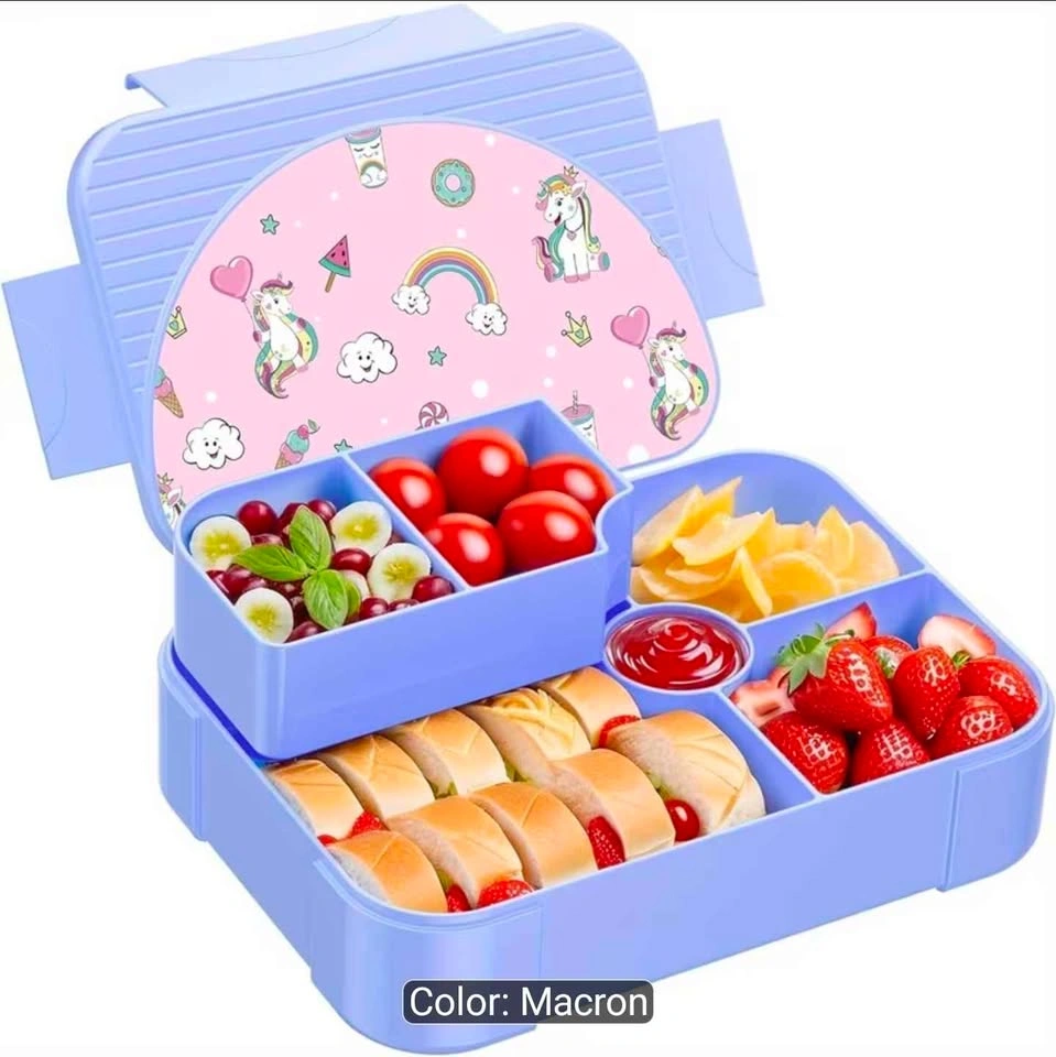 Mermaid space theme Large Capacity Printed Lunch Box - photo 2
