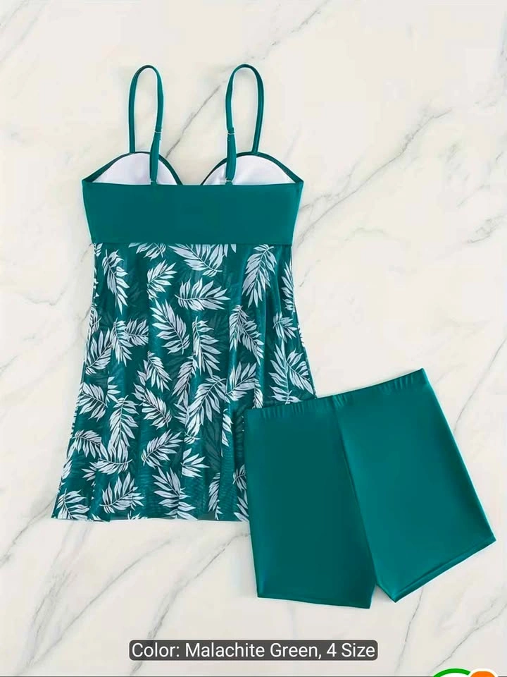 Women's Modest Skirted Tankini Swimsuit - Tummy Control - photo 3