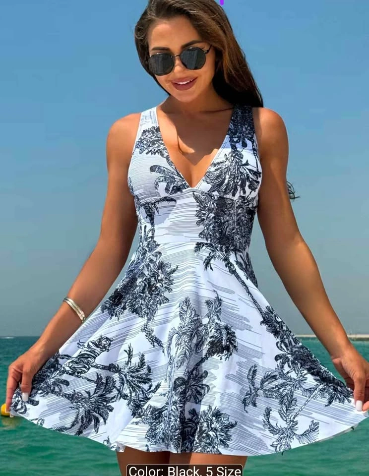 Women's Modest Skirted Tankini Swimsuit - Tummy Control - photo 2