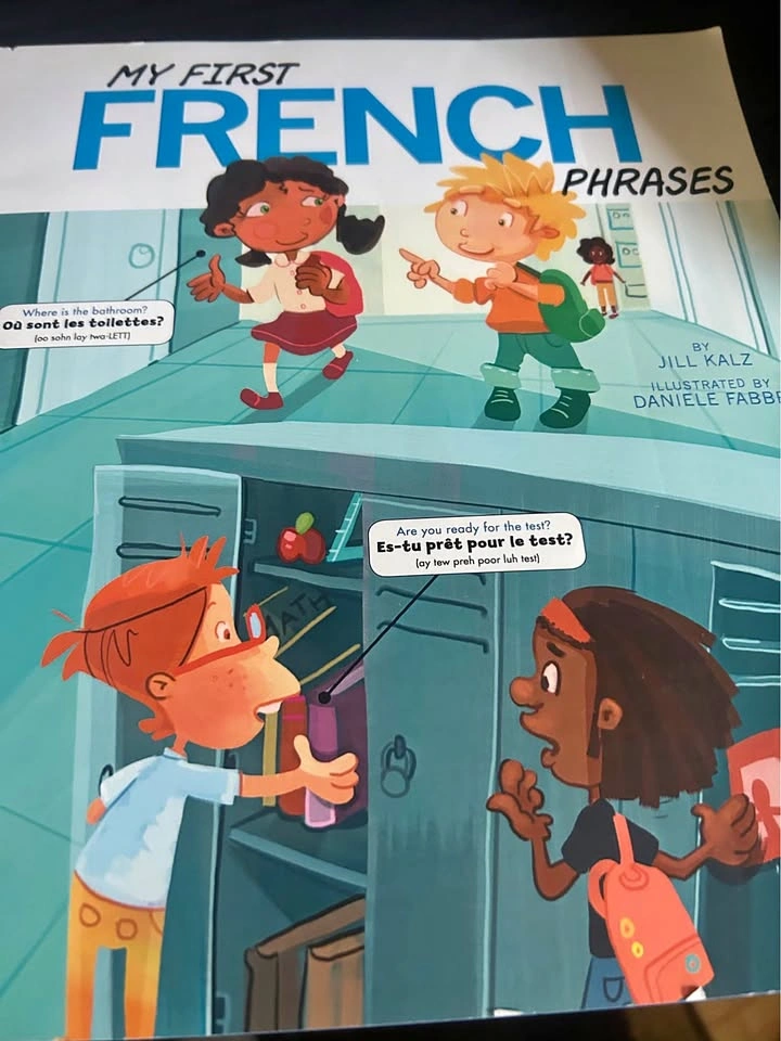Kids book - My First French Phrases