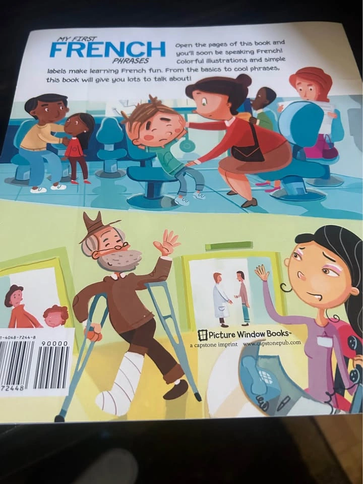 Kids book - My First French Phrases - photo 2