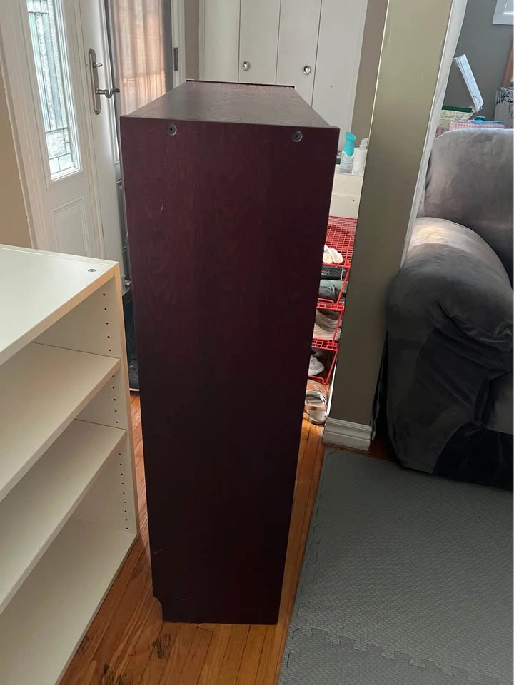 IKEA BILLY Bookcase (Dark Brown) – Excellent Condition - photo 2