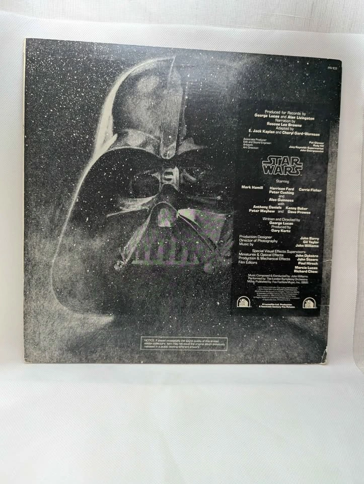 The Story of Star Wars Picture Disc Vinyl Record 1977 - photo 5
