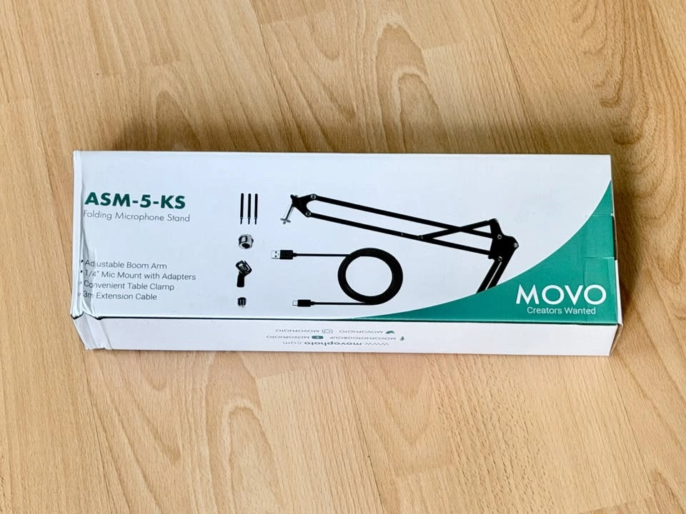 MOVO All-in-One 4K Webcam, microphone, and light - photo 3