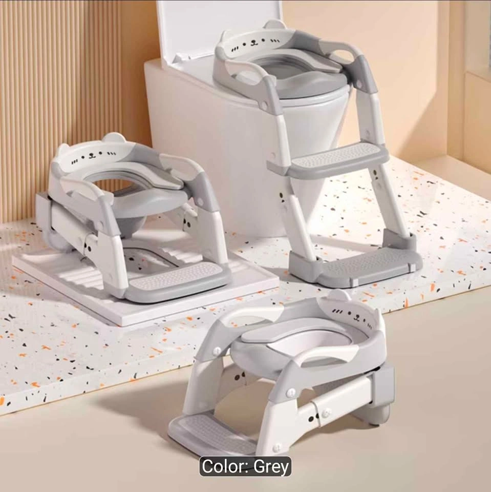 3-in-1 Folding Toddler Toilet Training Ladder Seat - photo 2
