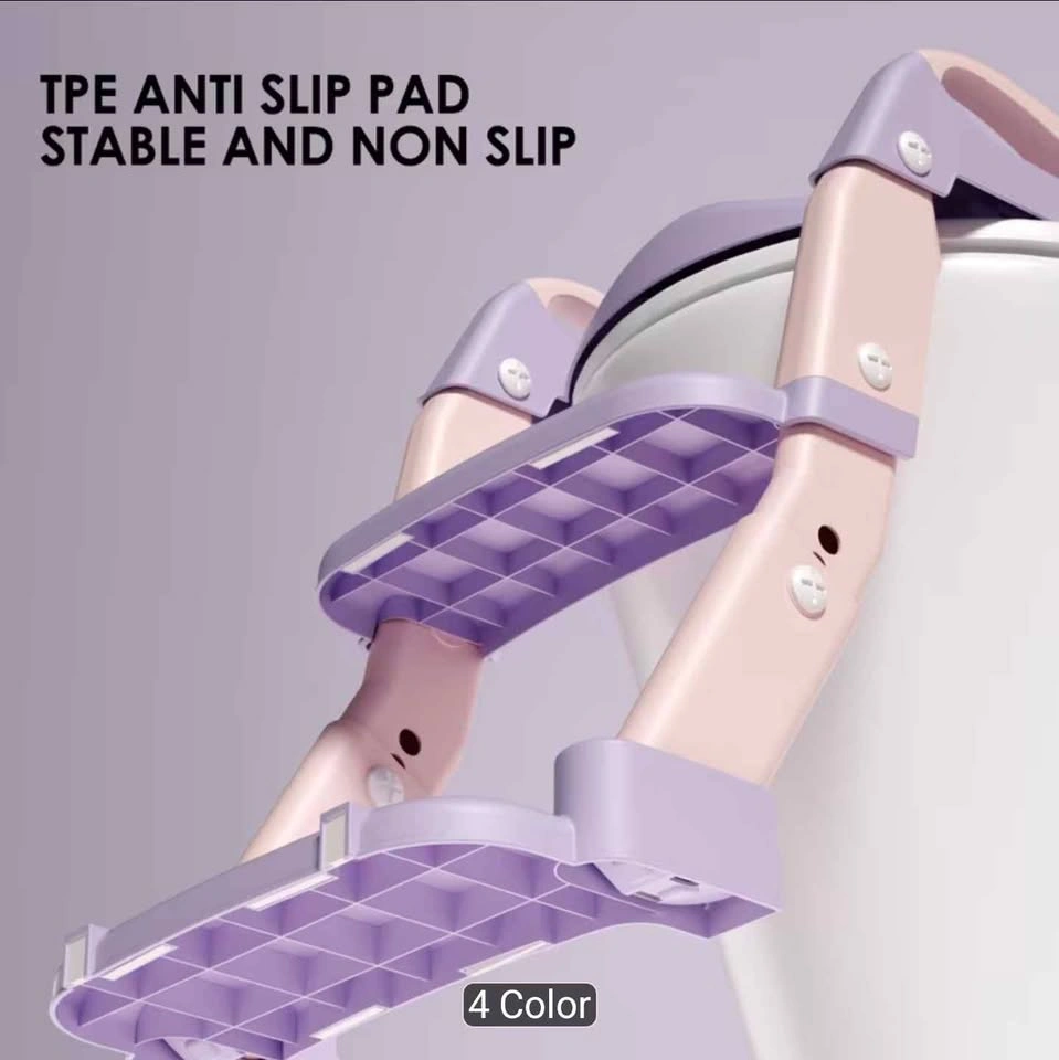 3-in-1 Folding Toddler Toilet Training Ladder Seat - photo 3