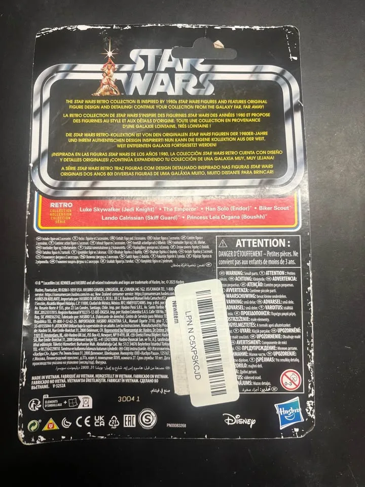 Star Wars Luke Skywalker Retro Collection Kenner Figure image indicator(2)