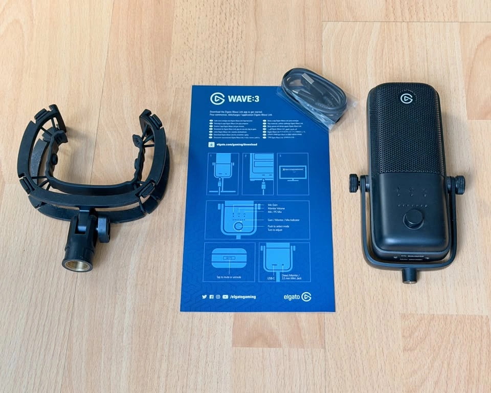 Elgato Wave:3 USB Condenser Microphone