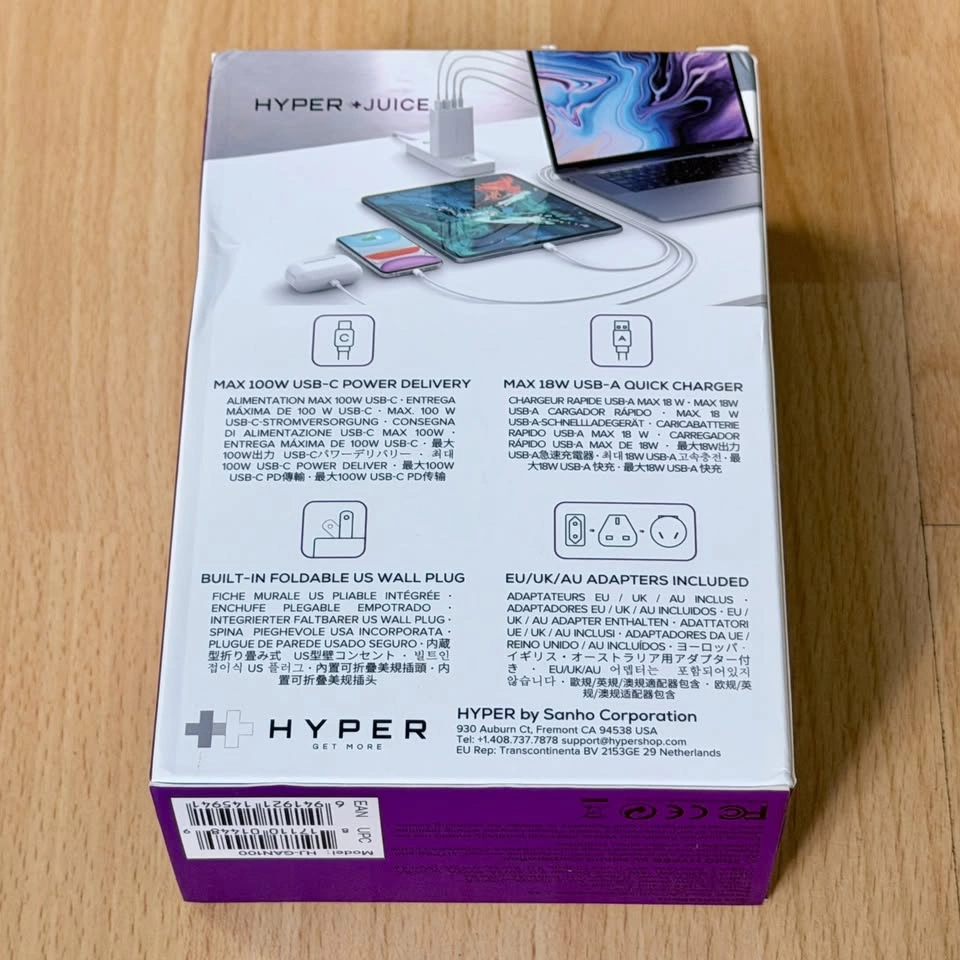 HyperJuice 100W GaN USB-C & USB-A Charger - photo 4