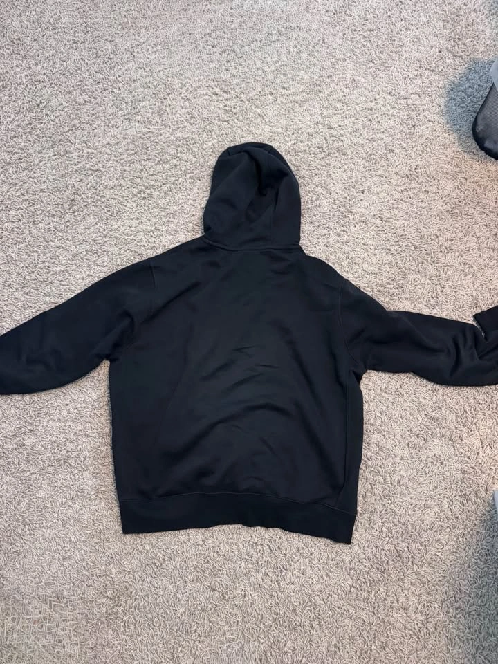 Nike Sportswear Club Fleece Pullover Hoodie - Black (Size Large) - photo 2