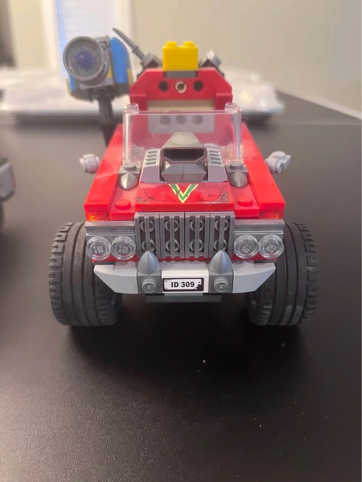 LEGO Vehicle Lot – Police Off-Road Buggy + Black Pickup + Red Cu - photo 2