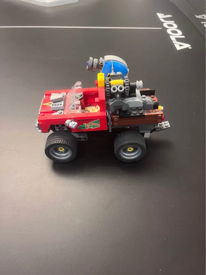 LEGO Vehicle Lot – Police Off-Road Buggy + Black Pickup + Red Cu - photo 3