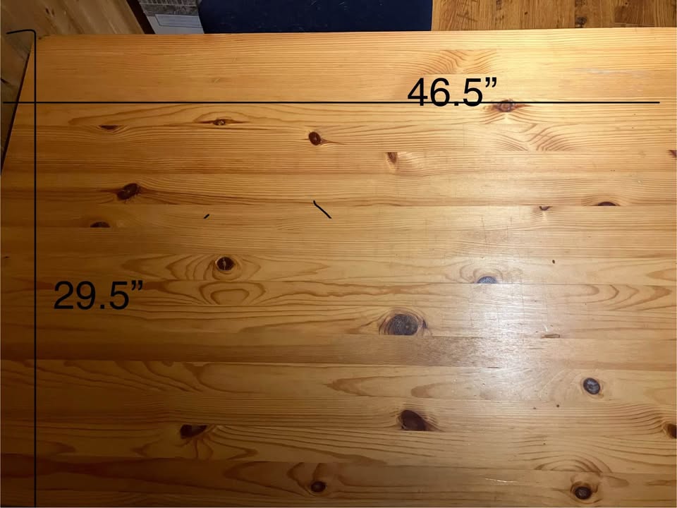 Wood dining table with chairs (Pending Sale) - photo 2