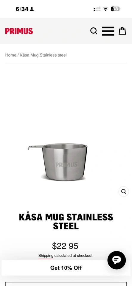 Primus Kåsa Mug Stainless Steel - photo 4