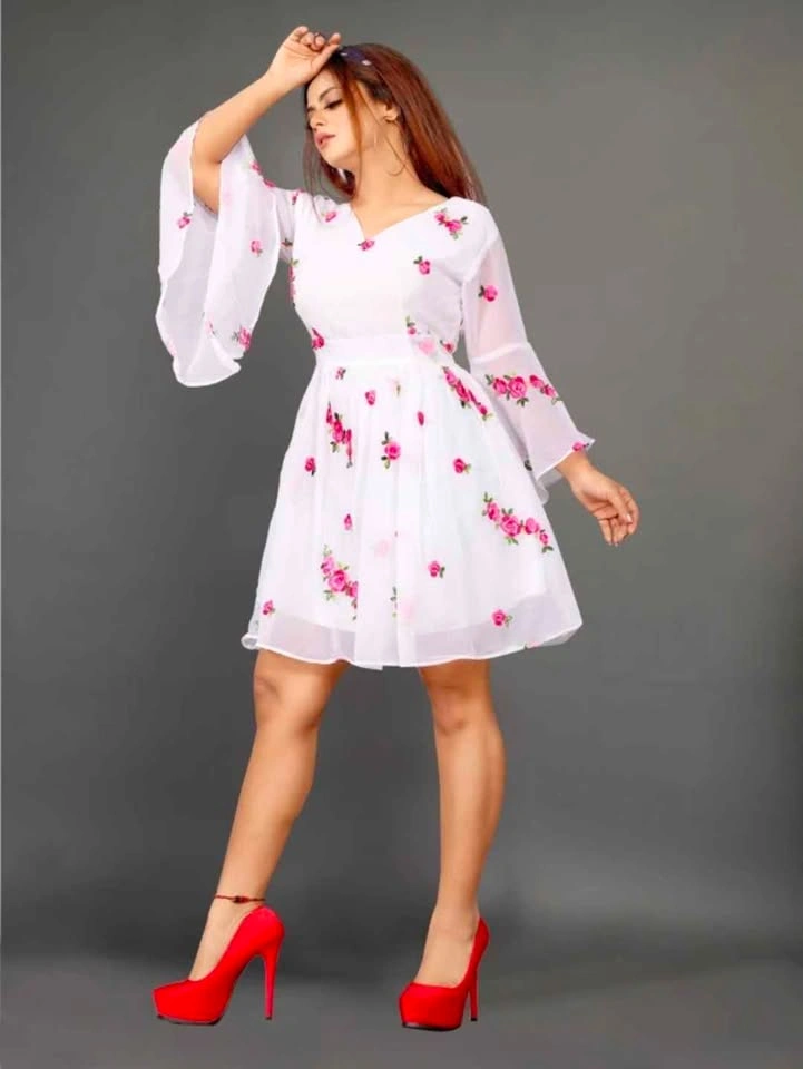 Women's Western Formal Office Summer Dress - photo 4