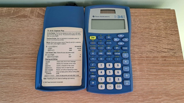 Texas Instruments TI-34II Explorer Plus - photo 2