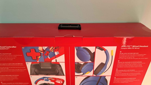 New PDP Nintendo Switch Super Mario Controller and Headset - photo 3