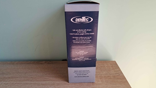Dentec 100 Lens/Glasses Cleaning Wipes