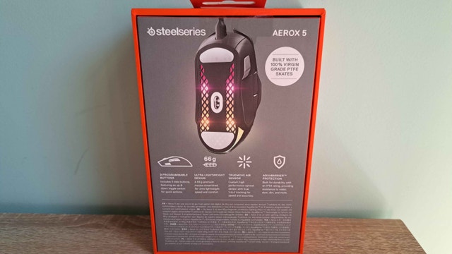 New Steelseries Aerox 5 Ultra-Lightweight Gaming Mouse - photo 2