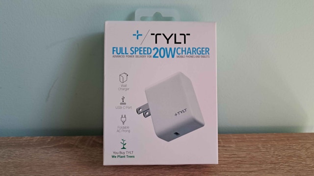 TYLT 20w Fast-Charging USB-C Power Brick