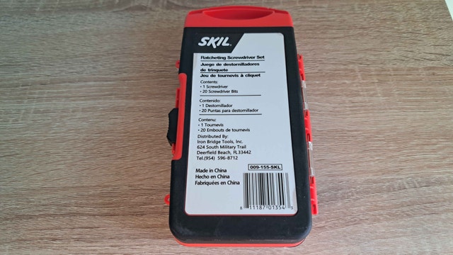 New SKIL Ratcheting Screwdriver Set w/bits - photo 4