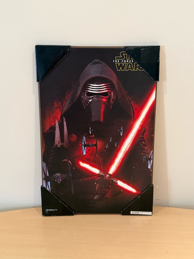 Star Wars The Force Awakens Kylo Ren Wall Art