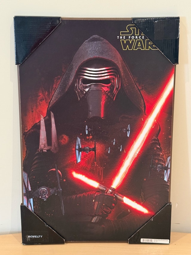 Star Wars The Force Awakens Kylo Ren Wall Art - photo 2