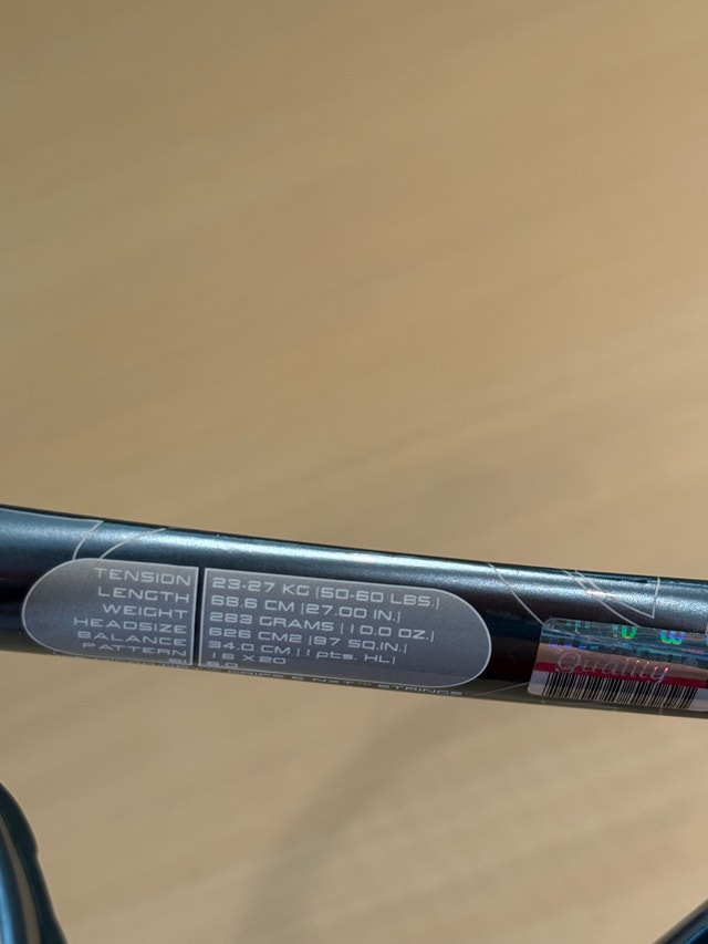 Wilson nCode nSix-One Blue Steel Tennis Racket New Grip - photo 4