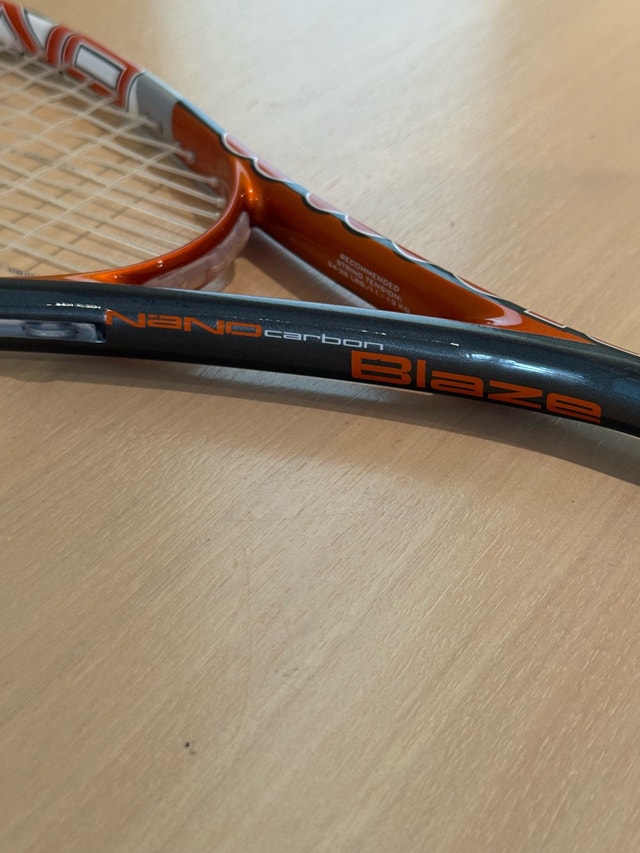 Wilson Nano Carbon Blaze Squash Racket - New Grip - photo 4
